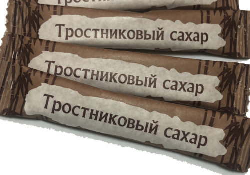 тростниковый порционный сахар